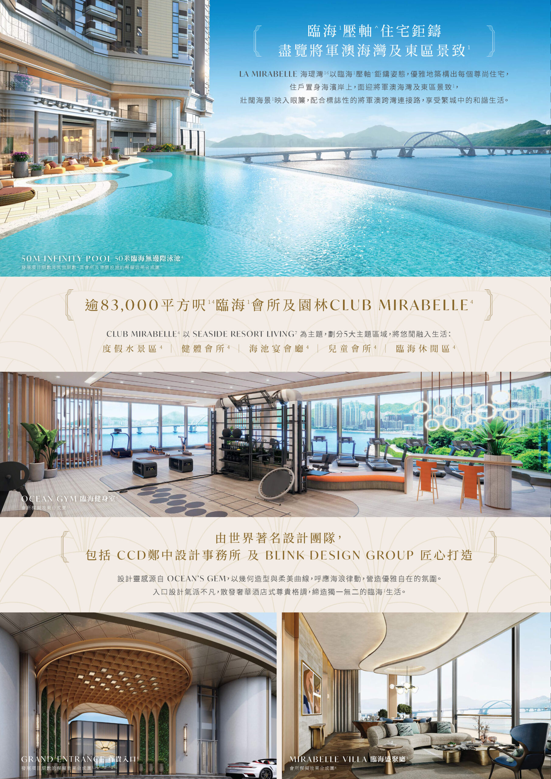 海瑅灣 La Mirabelle 將軍澳臨海一期 游泳池及會所設施